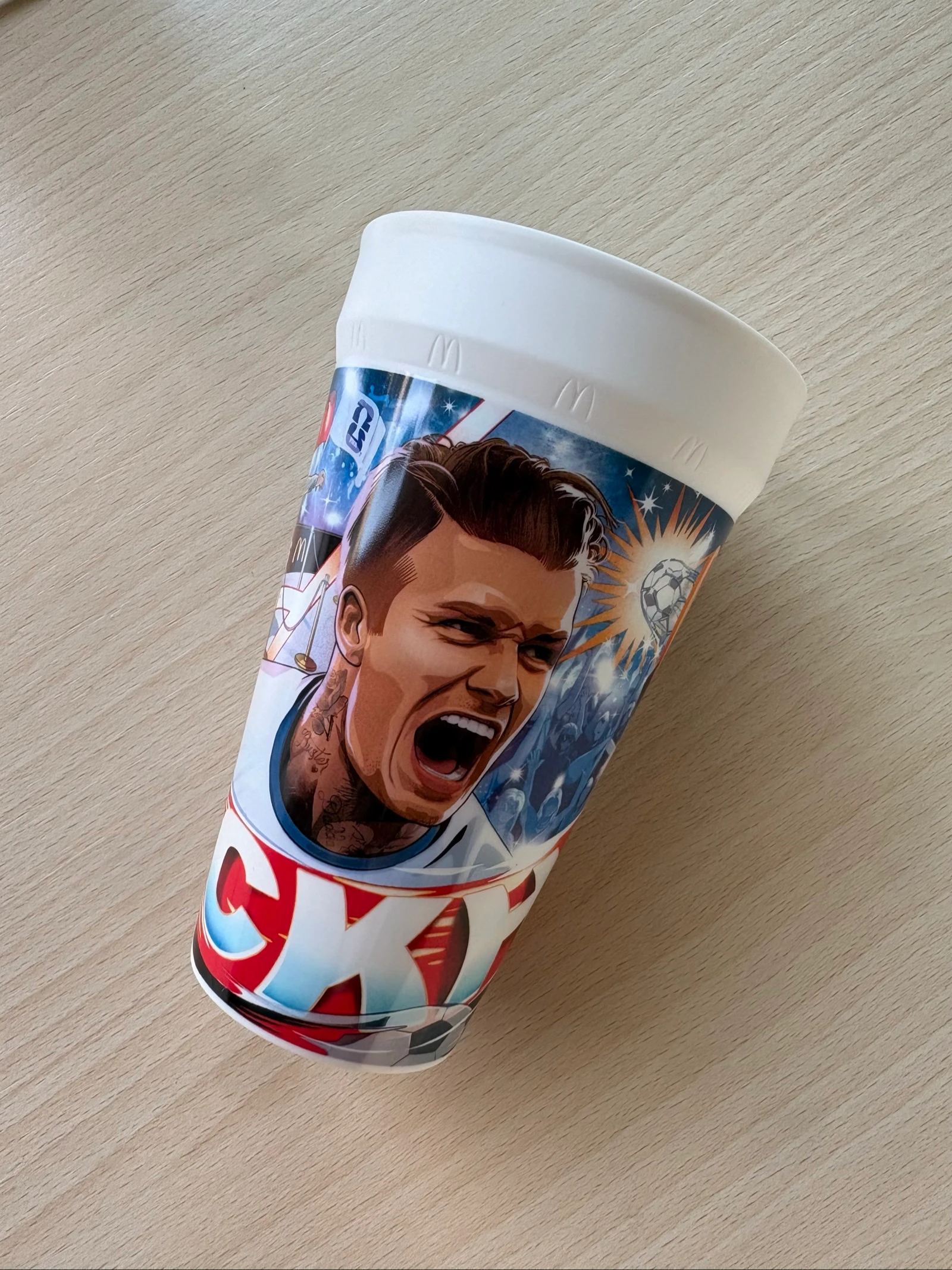 Vaso Mundial FIFA 2026 Promm McDonald’s (David Beckham)